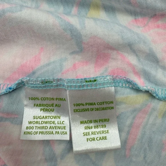 Lilly Pulitzer Pink and Blue Floral Dress - Picture 7 of 9